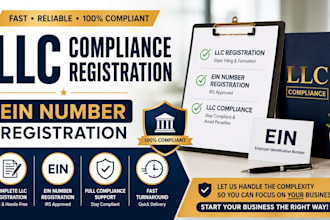 set up your US llc registration get ein manage business compliance