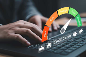 fix credit, remove inquiries, late payment, collections, charge off, boost score