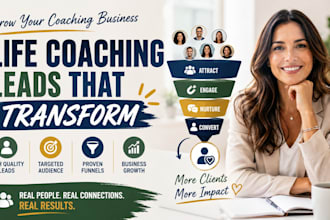 life coaching leads life coach consulting leads coaching leads coaching funnel