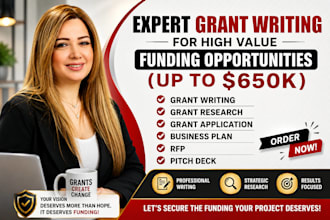 write small business grant proposals and grant applications