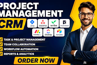 do project management jira asana wrike smartsheet monday al clickup airtable CRM