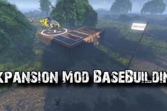 build custom dayz base, dayz server with factions, traders and boosted loot map