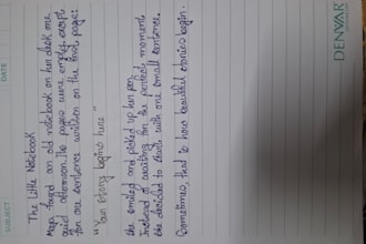 create neat handwritten notes and assignments from your text
