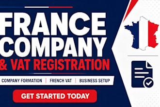 do france company registration and french vat registration business setup