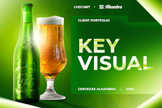 design a campaign key visual and adapt it to every format