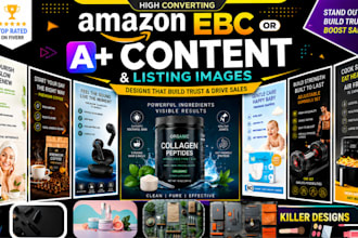 design amazon premium ebc,amazon infographics ,background removal,lifestyle, ebc