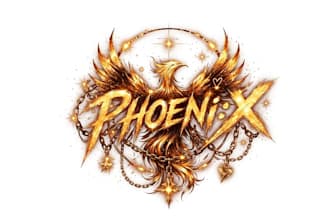 design high quality phoenix logo with unlimited revision