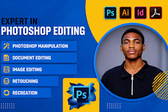 professionally edit, modify, convert, or create pdf files photoshop editing