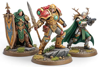 paint your 40k, aos, and other warhammer related miniatures
