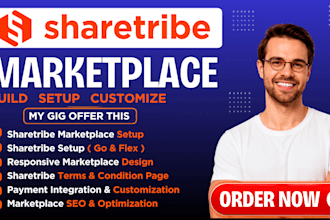 create sharetribe website, sharetribe marketplace multi vendor sharetribe flex