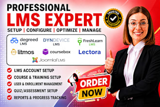 setup degreed lms dyndevice lms freshlearn litmos coursebox lectora joomla lms