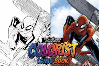 be your comic book colorist