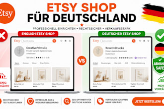setup your etsy shop for germany and make it abmahn safe