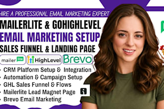 mailerlite email marketing brevo go high level setup omnisend mailerlite funnel
