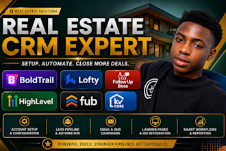 set up your real estate CRM, leads, and automation,boldtrail,rei reply