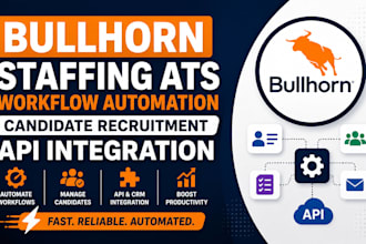 bullhorn staffing ats candidate recruitment workflow automation API integration
