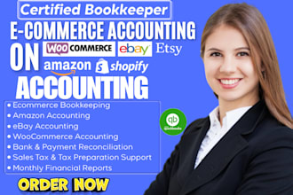 do ecommerce accounting bookkeeping for amazon shopify in quickbooks xero a2x