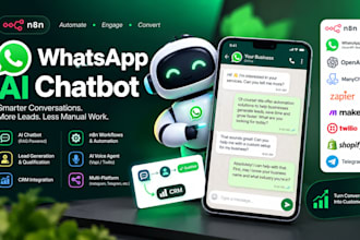 n8n whatsapp chatbot whatsapp ai agent rag whatsapp ai lead qualification ai bot