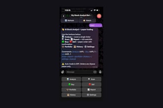 create a custom telegram bot in python