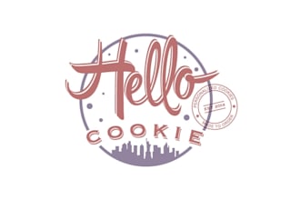 design food cookie win free cookies logo