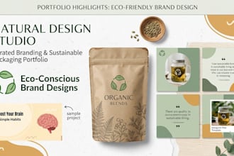 design eco friendly logo, sustainable packaging