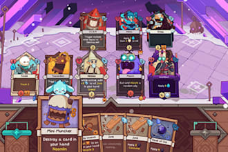 create custom card game design game art tabletop game assets and card layout