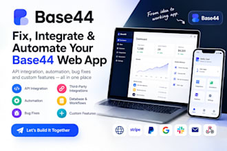 base 44 api base 44 integration base 44 automation base 44 webapp fix base 44