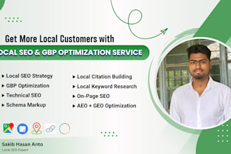 do local SEO, gbp optimization and local citations for your business