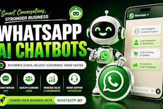 build whatsapp ai chatbot or whatsapp ai agents using whatsapp API