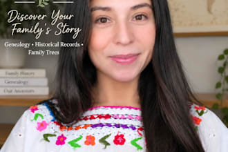 research your family history and genealogy