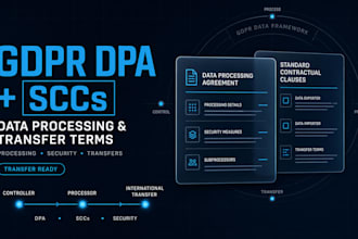 create a gdpr dpa and standard contractual clauses for your company