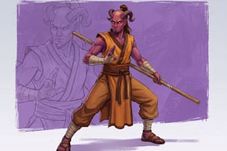 dnd character art and dnd character art