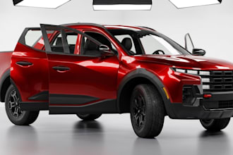design custom body kit, widebody, and 3d car model for 3d printing