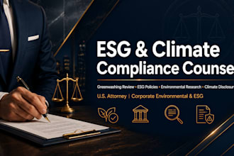 legally review your marketing copy to prevent greenwashing claims