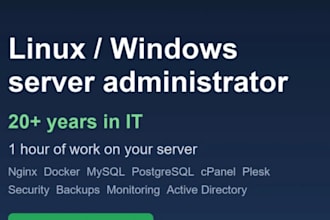 do IT, linux, wireshark traffic analysis and networking tasks