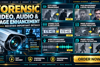 provide forensic image and video enhancement any services