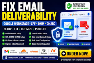 setup spf, dkim and dmarc for better email deliverability