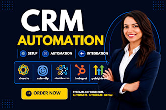 automate close io calendly nimble crm integration hubspot gohighlevel workflow