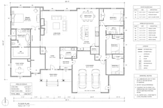 create US and UK residential permit drawing and architectural plans