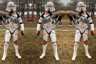 custom cosplay creation clone trooper wearable cosplay armor eva foam props
