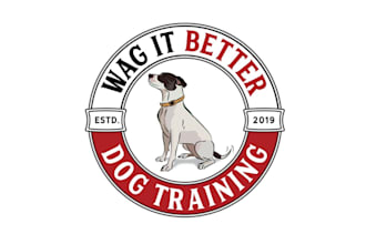 design custom pet logo design dog, cat, animal branding