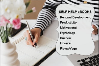 write ebook on business, fitness and personal development