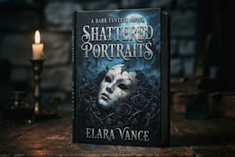 design a professional sci fi fantasy cover for your book