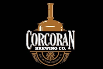 design craft brewery beer bar business logo