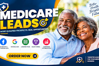 usa medicare leads health insurance health care medicare meta ads  facebbook ads