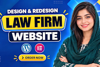 design attorney lawyer or law firm wordpress website