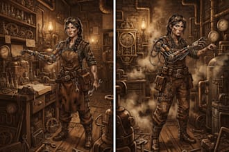 develop character design and concept art for your game