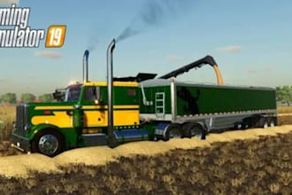 make fs22 custom truck mod, farming simulator, fs25, american truck simulator