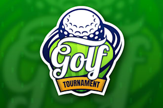design a professional golf logo for your brand