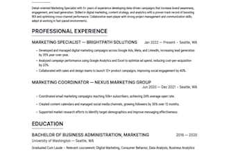 create professional ats resume CV and cover letter design